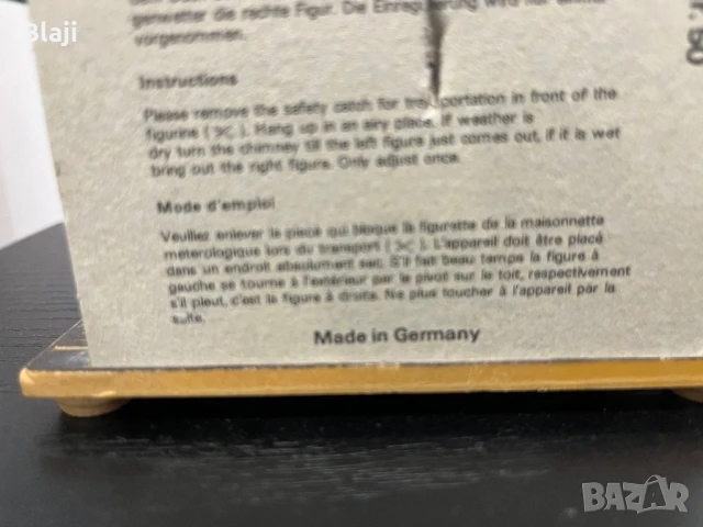 Стар термометър, снимка 7 - Антикварни и старинни предмети - 50999655