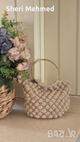 ръчно плетени чанти, снимка 16 - Чанти - 51996737