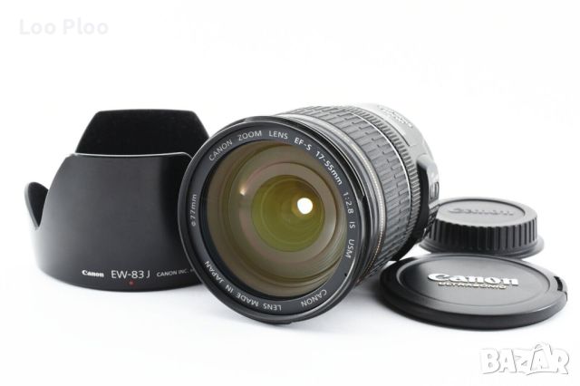 Canon EF-S 17-55mm F/2.8 IS USM обектив за фотоапарат CANON, снимка 1