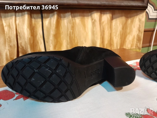 Gabor, нови боти, естествен велур, н.36, снимка 5 - Дамски боти - 53476505