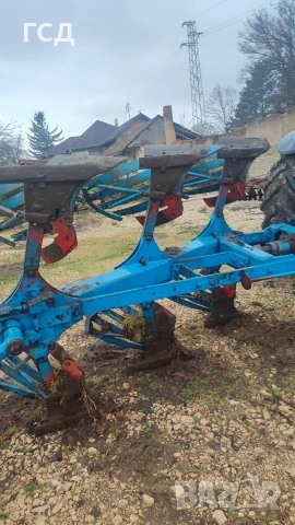 Плуг 3+1 тела на Лемкен с конструкция на Волимат , снимка 7 - Селскостопанска техника - 53905973