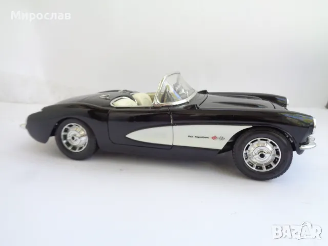 1:18 BBURAGO CHEVROLET CORVETTE ИГРАЧКА КОЛИЧКА МОДЕЛ, снимка 4 - Колекции - 47312457