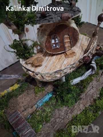 Къща на дърво,изработена с естествени материали., снимка 12 - Други стоки за дома - 52102061
