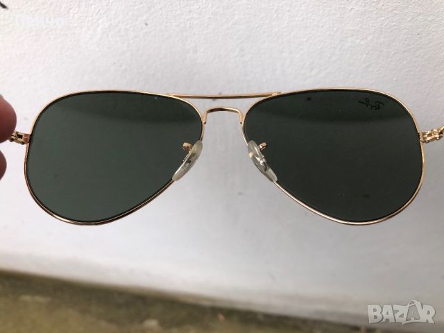 сл. очила "Ray-Ban" AVIATOR - MADE IN ITALY - ОРИГИНАЛ, снимка 6 - Слънчеви и диоптрични очила - 45776630