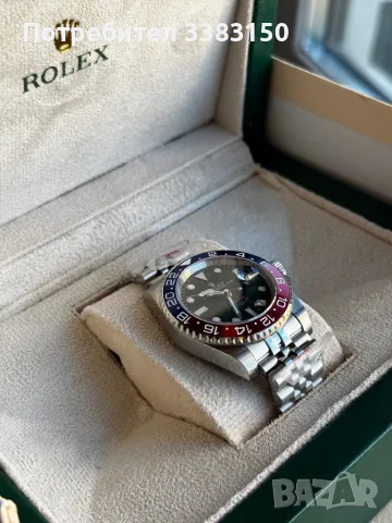 Rolex Pepsi мъжки часовник, снимка 6 - Мъжки - 49015176