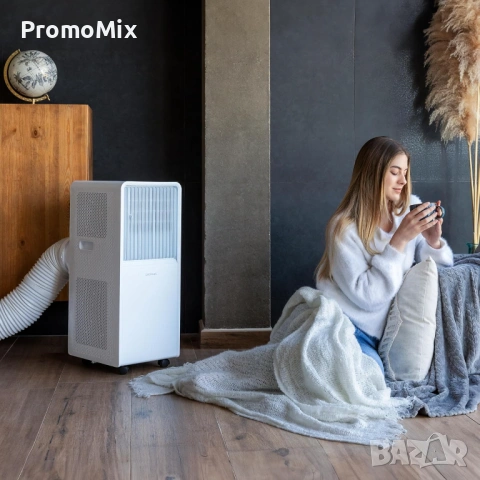 Мобилен климатик Cecotec ForceClima 7550 7000 BTU/h Wi-Fi 4в1 Преносим климатик влагоабсорбатор вент, снимка 2 - Климатици - 53187726