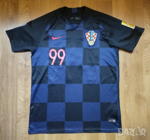 Hrvatska / NIKE - мъжка футболна тениска на Хърватска, снимка 14 - Спортни дрехи, екипи - 53608656