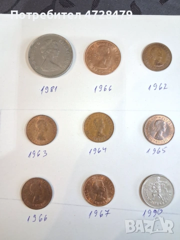 Стари монети от различни държави, снимка 7 - Нумизматика и бонистика - 53368591