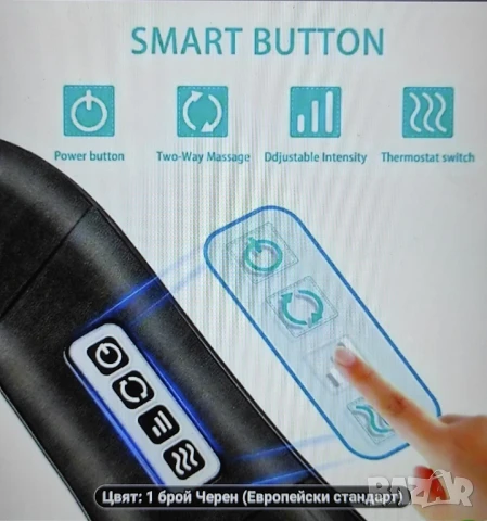 Шиатсу масажор за тяло , снимка 4 - Масажори - 50784834