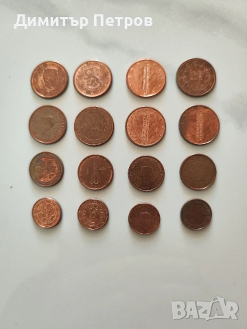 евро монети , снимка 3 - Антикварни и старинни предмети - 54132502