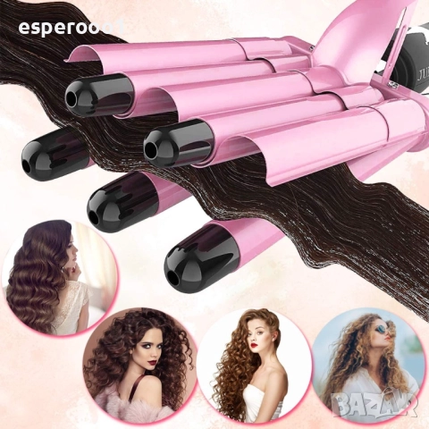 Тройна ретро преса, снимка 3 - Преси за коса - 51784176