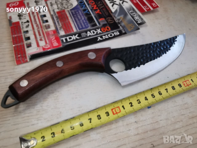 МАСИВЕН КРИВ НОЖ С ОТВОР 2702261933, снимка 16 - Ножове - 53649745