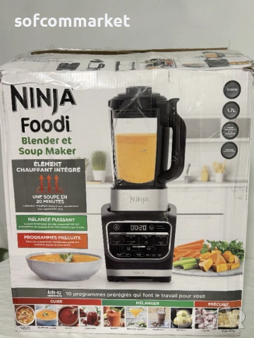 Блендер и уред за приготвяне на супа Ninja Foodi HB150EU, снимка 7 - Блендери - 54109257