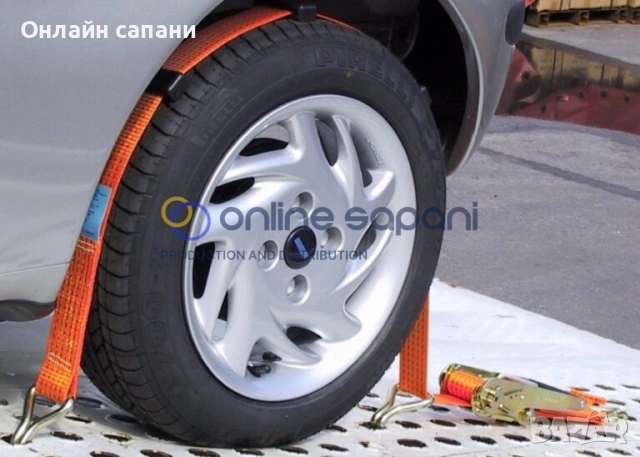 Триточкови колани за укрепване на автовоз 50мм/5т - различни модели, снимка 3 - Други машини и части - 48133351