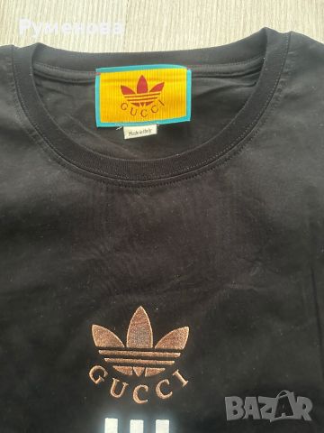 Gucci adidas , снимка 2 - Тениски - 45369939