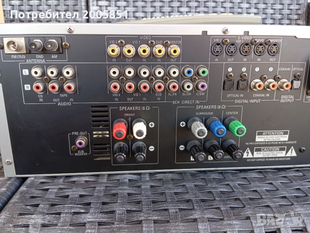 Harman Kardon AVR 505 Limited Edition, снимка 5 - Ресийвъри, усилватели, смесителни пултове - 51788282