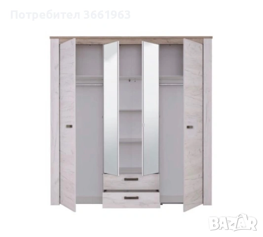 Гардероб, снимка 4 - Гардероби - 54067304
