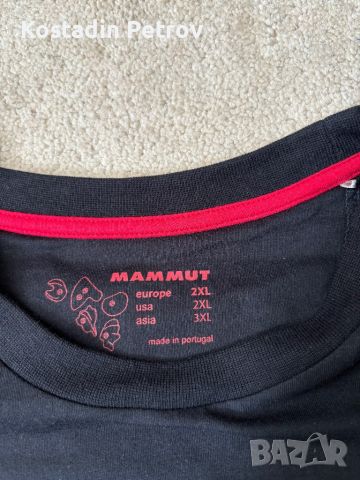 Мъжка тениска Mammut 2XL, снимка 4 - Тениски - 46096544