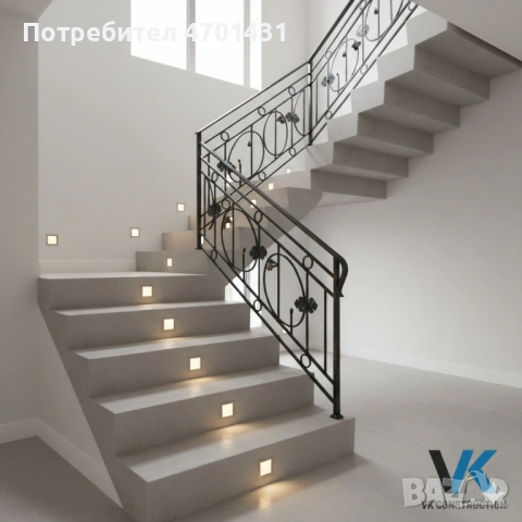 Парапети от ковано желязо, оградни пана