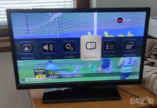 Smart TV Finlux 28 inch отличен, снимка 3 - Телевизори - 48215576