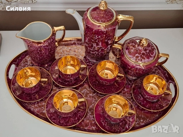 Сервиз за кафе *Арт деко* , снимка 3 - Сервизи - 53932041