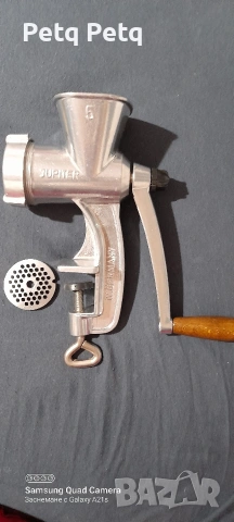 машина за мелене на месо и представка за сладкарски изделия 