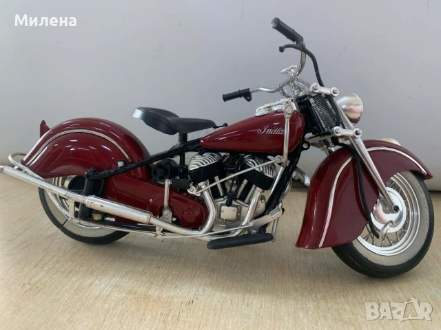 Модел на мотоциклет Indian Chief , снимка 4 - Колекции - 54263186