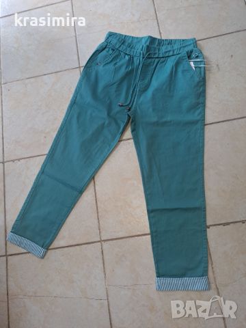 Памучни панталони-големи размери , снимка 3 - Панталони - 46397491