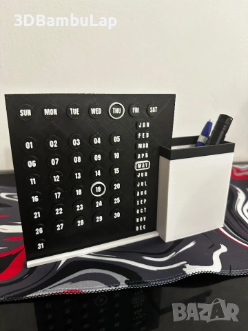 Декоративен вечен календар + органайзер