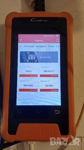 Диагностичен скенер Launch Creader Elite за Mercedes-Benz , снимка 3 - Друга електроника - 53340441
