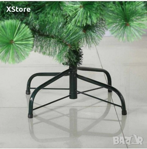 Елха естествено зелена с шишарки, снимка 5 - Декорация за дома - 51546457