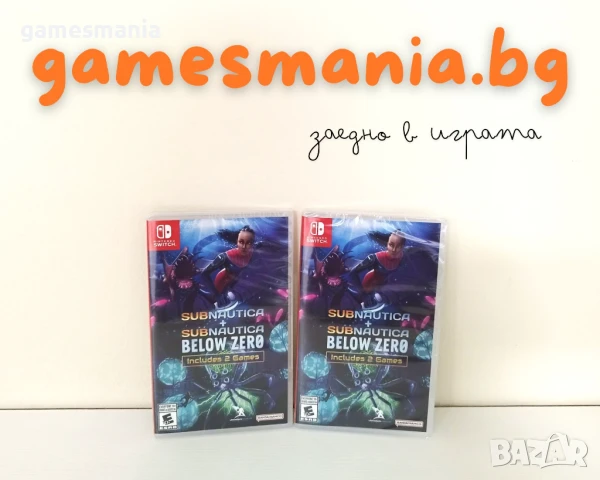 [Nintendo Switch] ! Subnautica + Subnautica: Below Zero/ Чисто НОВИ, снимка 1