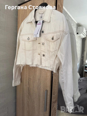 Ново дънково яке с етикет