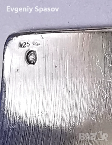 Старинна Сребърна Масивна Широка Отворена Гривна с Релеф Листа, снимка 10 - Гривни - 51544269