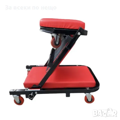 Сгъваема aвтомобилна лежанка – работен стол за автосервиз StahlMayer, снимка 3 - Други инструменти - 50327247