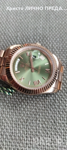 Новогодишна промоция!Rolex Day-Date Oyster 40 mm Everose gold 228235 UNISEX, снимка 9 - Мъжки - 52899781