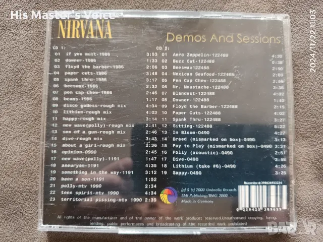 Nirvana – Grunge Is Dead 2 CD, снимка 2 - CD дискове - 48717062