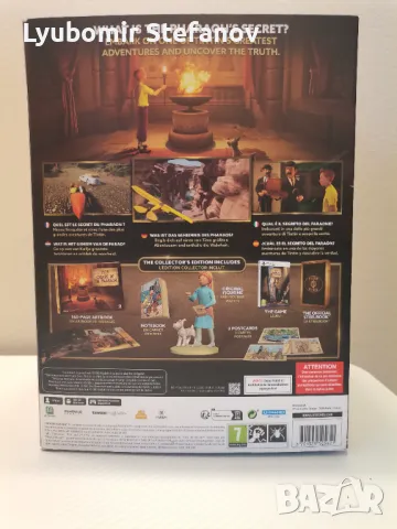 Tintin Reporter: Cigars of The Pharaoh - Collector's Edition (PS5), снимка 5 - Аксесоари - 47251510