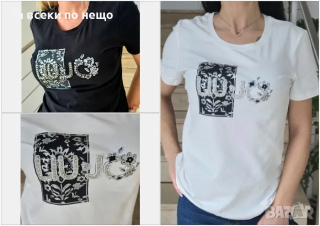 Liu-Jo Дамска Тениска👚Дамска Блуза С Къс Ръкав Лиу-Джо-Различни Цветове, снимка 1 - Тениски - 48932770