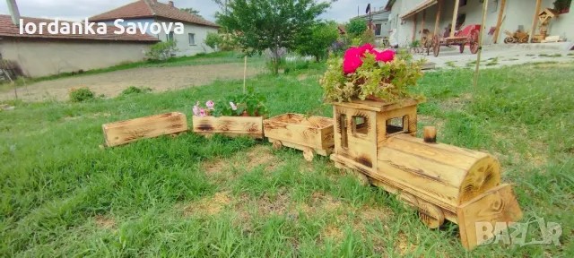 Градинско влакче - цветарник, снимка 1