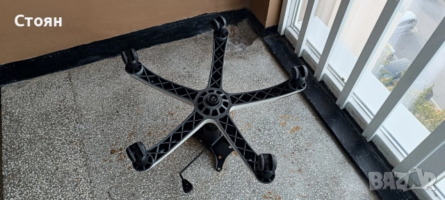 Кръстачка с колелца за геймърски стол с амортисьор, снимка 7 - Столове - 39077212