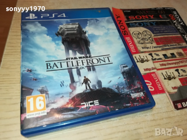SONY PS4 GAME STAR WARS BATTELFRONT 0510251811, снимка 9 - Игри за PlayStation - 51953613