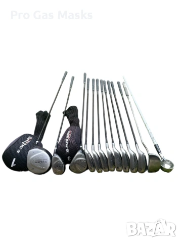 Комплект 12 Стикове Голф B Square Сак Pro Ace и количка LT 410, топки, Нова Ръкавица, подаръци : Вси, снимка 10 - Голф - 53967029