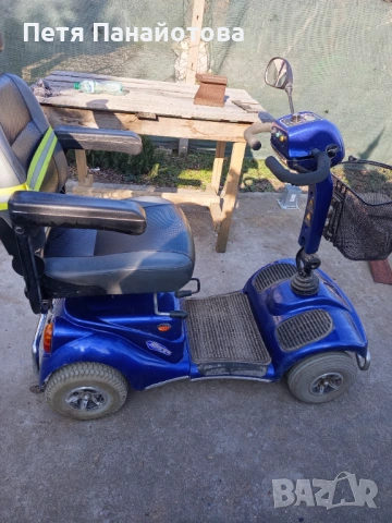 Електрическа четириколка, снимка 2 - Инвалидни скутери - 53666362