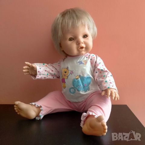  Кукла Бебе Berjusa Испания Момиченце Маркировка 50 см, снимка 6 - Колекции - 46430319