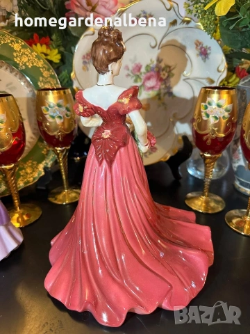 ✨ Колекционерска порцеланова фигурка Coalport England “Jenny” (1997), снимка 8 - Колекции - 54288870