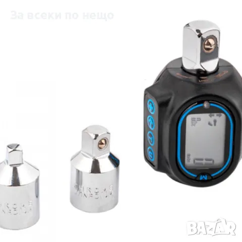Цифров динамометричен адаптер ( адаптор ) 12” 40 - 200 Nm RockForce, снимка 4 - Други инструменти - 50324804