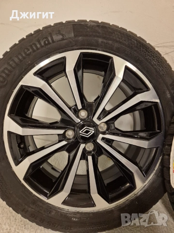 Renault Clio чисто нов зимен комплект 195 55 R16 87H, снимка 6 - Гуми и джанти - 53292193