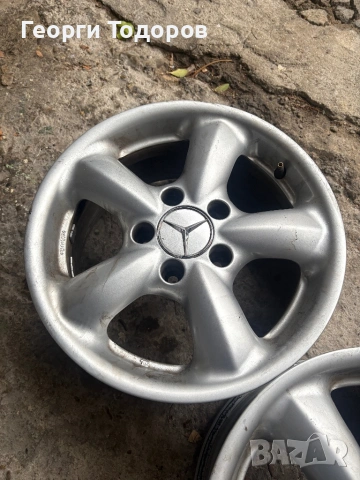 Джанти 15 цола за Мерцедес , снимка 5 - Гуми и джанти - 53725496