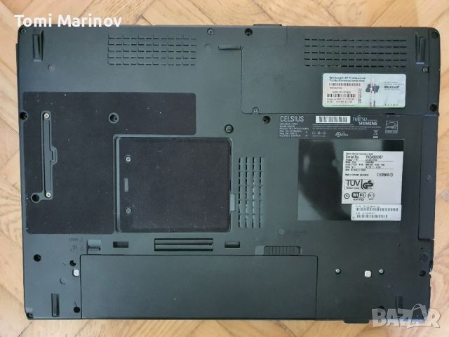 Fujitsu Simens Celsius Model E8210, снимка 7 - Части за лаптопи - 45132282